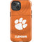 Clemson University Orange Jersey iPhone 15 Plus Impact Case