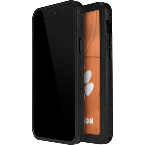 Clemson University Orange Jersey iPhone 15 Pro Waterproof Case