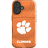 Clemson University Orange Jersey iPhone 16 Impact Case