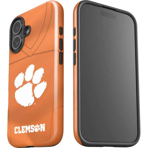 Clemson University Orange Jersey iPhone 16 Impact Case