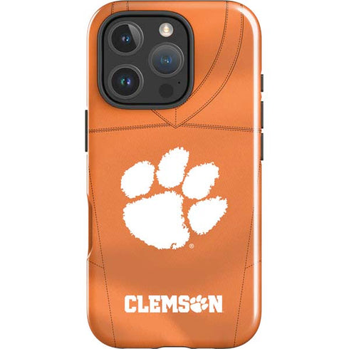 Clemson University Orange Jersey iPhone 16 Pro Impact Case