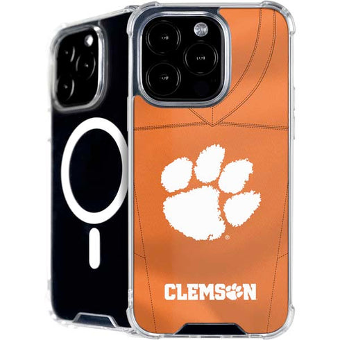 Clemson University Orange Jersey iPhone 16 Pro Max MagSafe Case