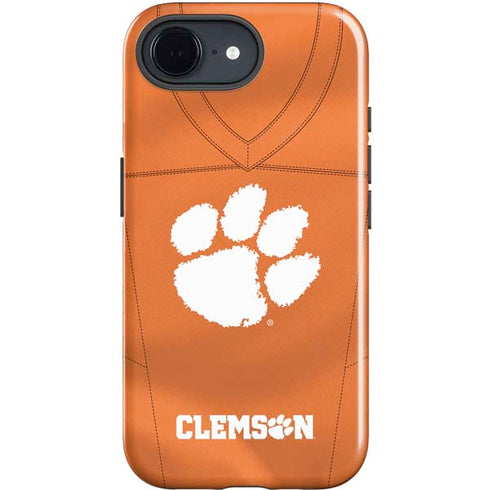 Clemson University Orange Jersey iPhone 16e Impact Case