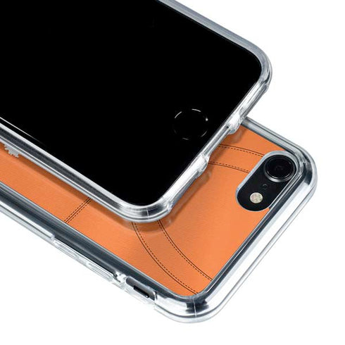 Clemson University Orange Jersey iPhone SE (2nd & 3rd Gen) Clear Case