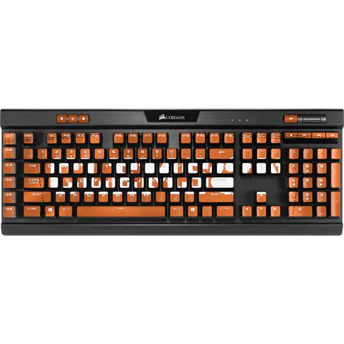 Clemson University Orange Jersey K95 RGB PLATINUM Mechanical Gaming Keyboard Skin