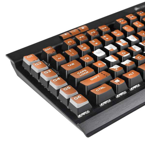 Clemson University Orange Jersey K95 RGB PLATINUM Mechanical Gaming Keyboard Skin
