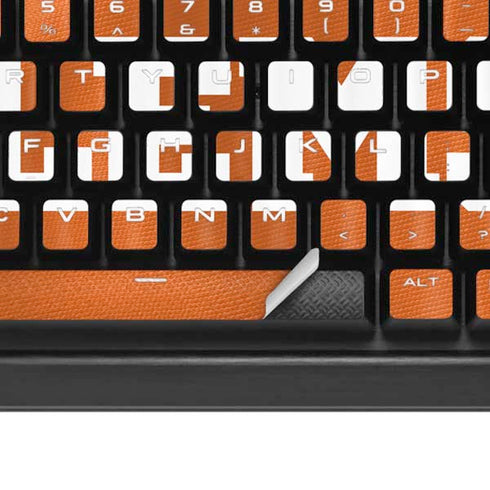 Clemson University Orange Jersey K95 RGB PLATINUM Mechanical Gaming Keyboard Skin