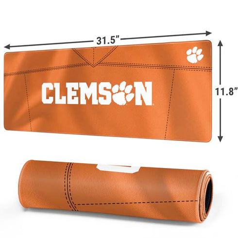 Clemson University Orange Jersey Gaming Mouse Pad