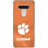 Clemson University Orange Jersey LG Stylo 6 Clear Case