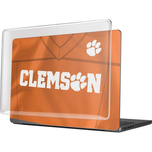 Clemson University Orange Jersey MacBook Pro 14in (2021-24) Case plus Skin