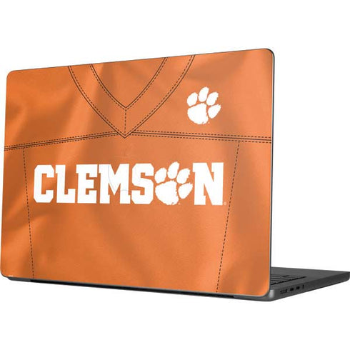 Clemson University Orange Jersey MacBook Pro 14in (2021-24) Skin