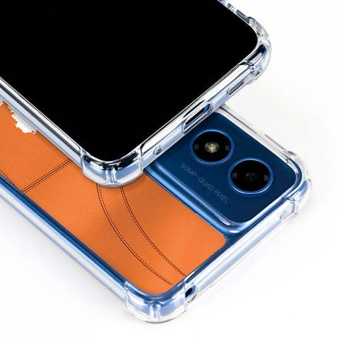 Clemson University Orange Jersey Moto G 5G (2024) Clear Case