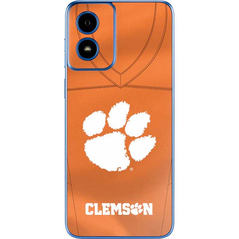 Clemson University Orange Jersey Moto G Play 4G (2024) Skin