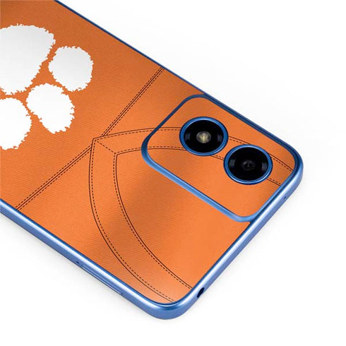 Clemson University Orange Jersey Moto G Play 4G (2024) Skin