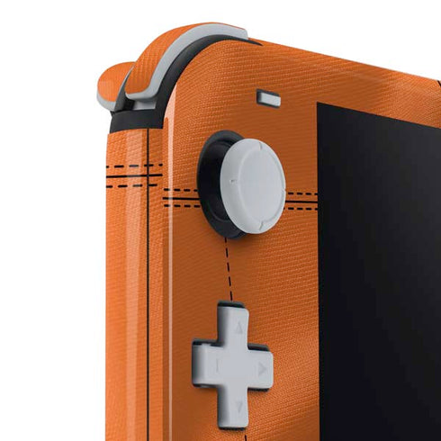 Clemson University Orange Jersey Nintendo Switch Lite Skin