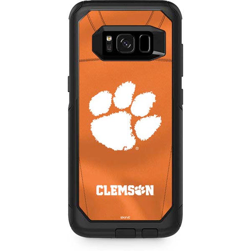 Clemson University Orange Jersey Otterbox Commuter Galaxy Skin