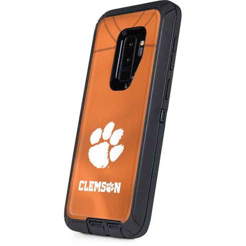 Clemson University Orange Jersey Otterbox Defender Galaxy Skin