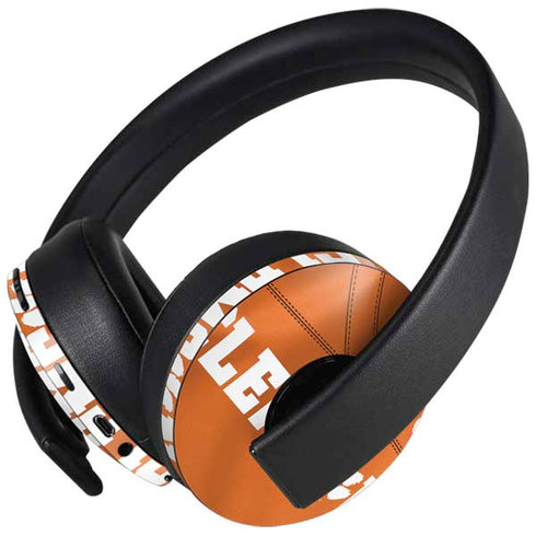 Clemson University Orange Jersey PlayStation 4 Gold Wireless Headset Skin