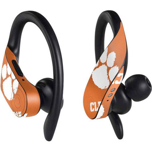Clemson University Orange Jersey PowerBeats Pro Skin