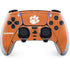 Clemson University Orange Jersey PS5 DualSense Edge Pro Controller Skin