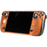 Clemson University Orange Jersey Steam Deck Handheld Gaming Computer OLED Skin