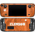 Clemson University Orange Jersey Steam Deck Handheld Gaming Computer Skin