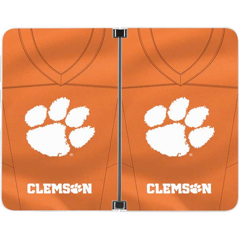 Clemson University Orange Jersey Surface Duo Skin