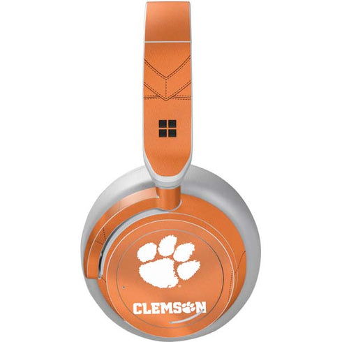 Clemson University Orange Jersey Surface Headphones Skin