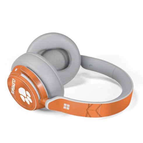 Clemson University Orange Jersey Surface Headphones Skin