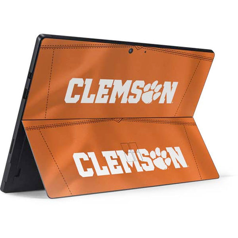 Clemson University Orange Jersey Surface Pro 7 Skin