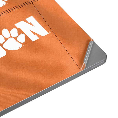 Clemson University Orange Jersey Universal Laptop 16in (13 x 9.4in) Skin
