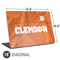 Clemson University Orange Jersey Universal Laptop 18in (14.6 x 10.6in) Skin