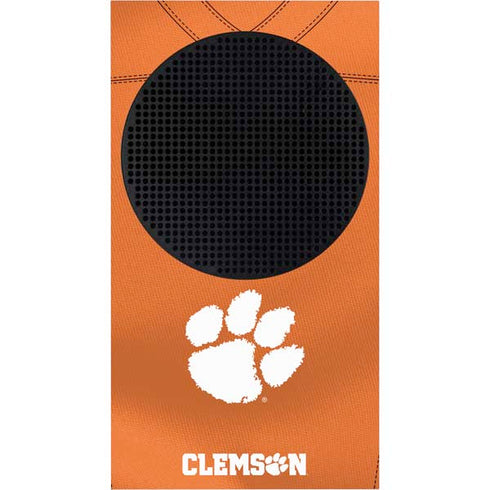 Clemson University Orange Jersey Xbox Series S Console Skin