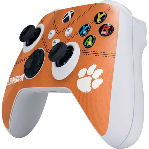 Clemson University Orange Jersey Xbox Series S Controller Skin