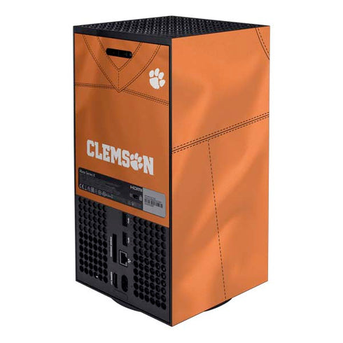 Clemson University Orange Jersey Xbox Series X Bundle Skin