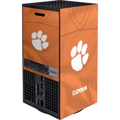 Clemson University Orange Jersey XBox Series X Digital Edition Bundle Skin
