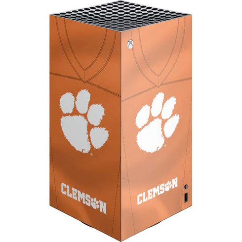Clemson University Orange Jersey Xbox Series X Skins