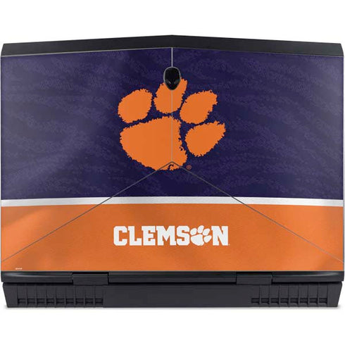 Clemson University Paw Logo Dell Alienware Skin