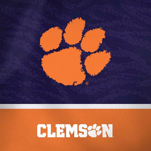 Clemson University Paw Logo Dell Alienware Skin