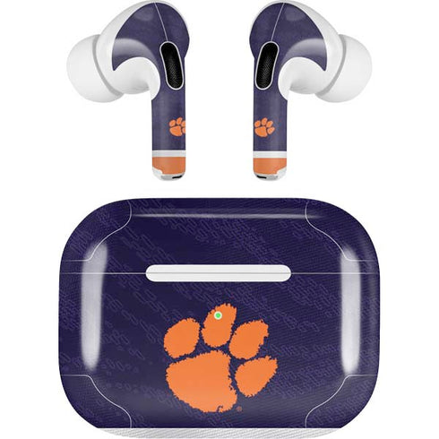 Clemson University Paw Logo Apple AirPods Pro Skin