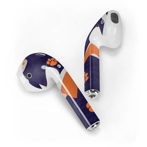 Clemson University Paw Logo Apple AirPods Skin