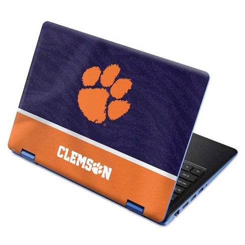Clemson University Paw Logo Aspire R11 11.6in Skin