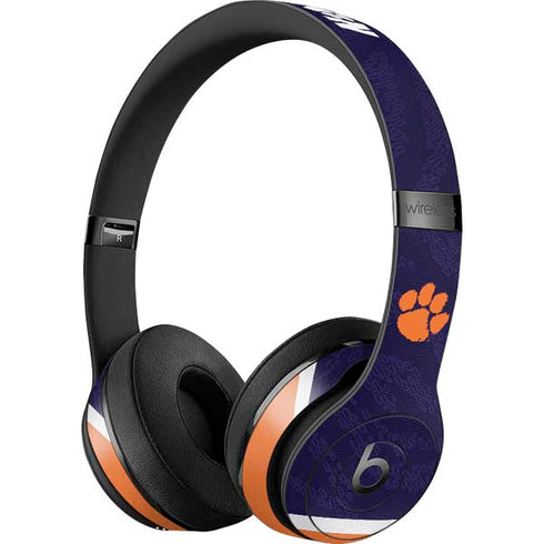 Clemson University Paw Logo Beats Solo 3 Wireless Skin