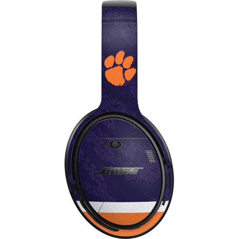 Clemson University Paw Logo Bose QuietComfort 35 Headphones Skin