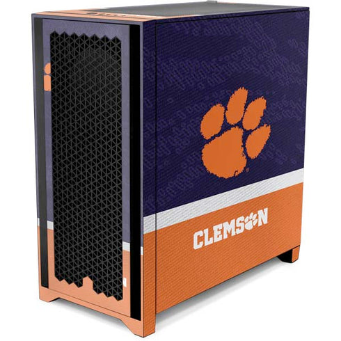Clemson University Paw Logo Corsair 4000D Tempered Glass Mid-Tower ATX Case Skin