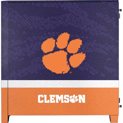 Clemson University Paw Logo Corsair 4000D Tempered Glass Mid-Tower ATX Case Skin