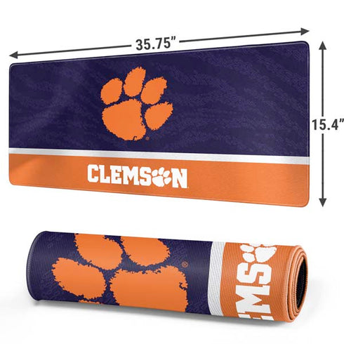 Clemson University Paw Logo Gaming Mouse Pad