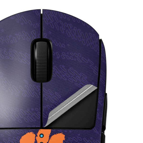 Clemson University Paw Logo G Pro Wireless Gaming Mouse Skin