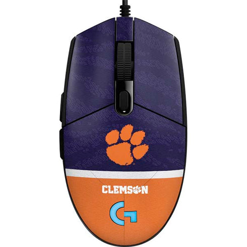 Clemson University Paw Logo G203 Prodigy RGB Wired Gaming Mouse Skin