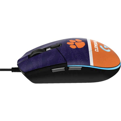 Clemson University Paw Logo G203 Prodigy RGB Wired Gaming Mouse Skin